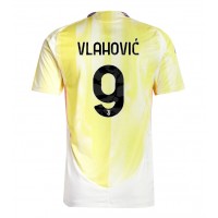 Maglie da calcio Juventus Dusan Vlahovic #9 Seconda Maglia 2024-25 Manica Corta